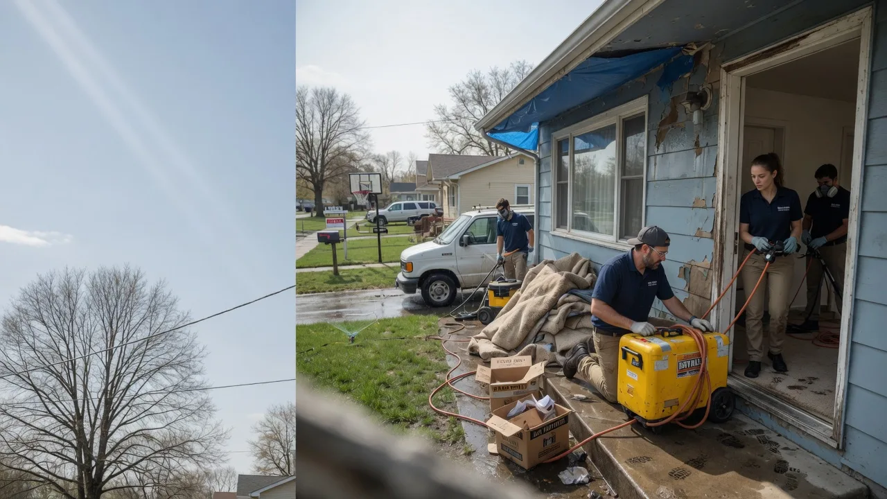 Basement Flood Cleanup in Bucklin, KS near me